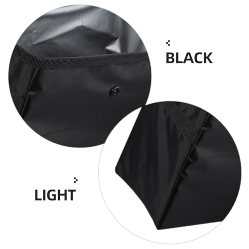 Botes de basura para coche multifuncionales e impermeables de nylon bolsa de 8.5l 3