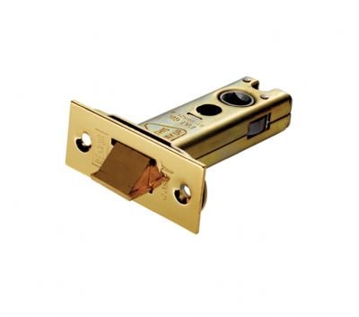 Eurospec Brass, Stainless Steel Carlisle Brass - Tls5040sss - Architectural Locks - Easi - T Heavy Sprung Tubular Latch 102Mm(4") - Finish - Satin Stainless Steel (Sss)