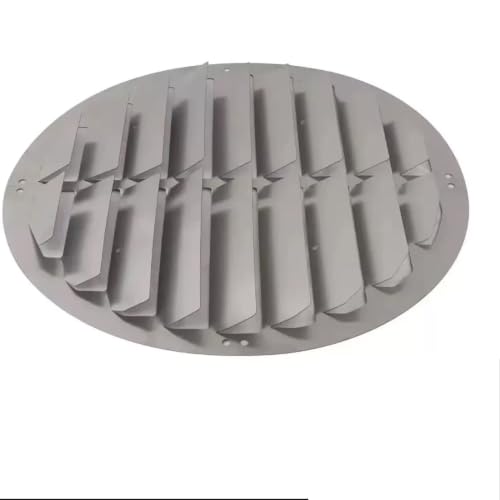 Deflector de aire acondicionado exterior para desviar aire caliente sin taladrar la pared