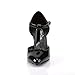 Pleaser Women's Vanity-415 D'Orsay Pump,Black Patent,6 M US