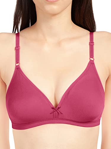 Image of SONARI Omania Womens Non-Padded Cotton Polyester Bras - Solid, Non-Wired, Medium Coverage, Hand Washable (Pack of 2)