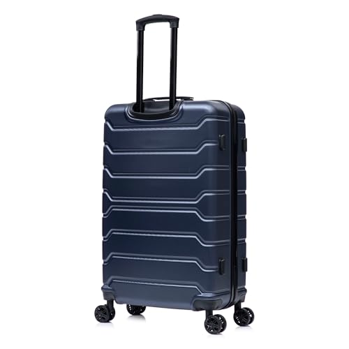 Image of InUSA TREND Luggage with Spinner Wheels | Durable Lightweight Hardside Suitcase, Travel Sets with Handle and Trolley | (20in, 24in, 28in, 32in) 4 Piece Set | Blue