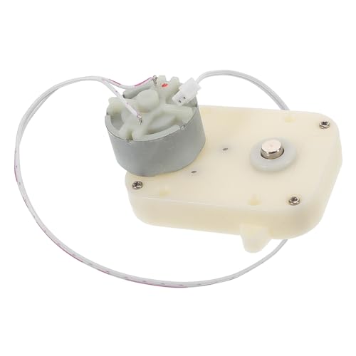 BAZEITFLOW Motor Reductor De CC para Enrolladores De Relojes Motor De Rotación Lenta Caja De Engranajes Baja Velocidad para Uso En Joyerías y Exhibidores Pequeños