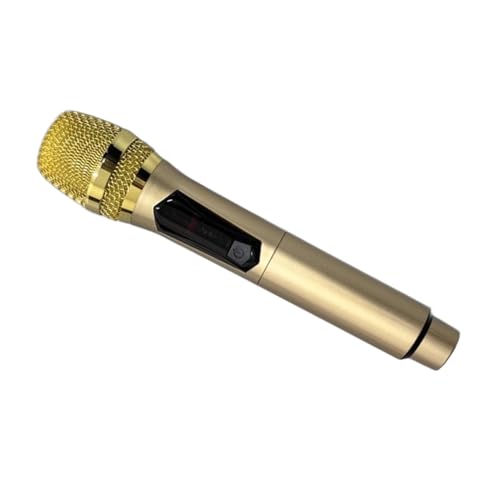 Micro sans fil portable doré Ejoyous ABS LED pour événement extérieur