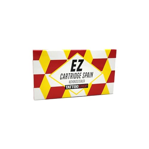 Cartuchos para Tatuar RL - RS - MG - CM (10 UNIDADES) - Agujas Profesionales de 0.35mm, Kit de Variedad de Tamaños, Seguras y Duraderas para Tatuajes Perfectos y Detallados (0.30mm 27MG)