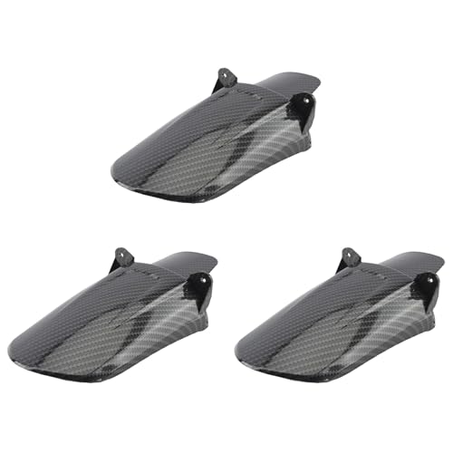 Guardabarros trasero de motocicleta Light Bee que evita el barro con su cubierta de carbono 3X