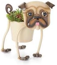 Painted Pug Mini-Planter