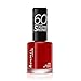 Rimmel London Smalto Unghie 60 Seconds Super Shine - Asciugatura Rapida e Lunga Durata - 315 Queen Of Tarts! (Rosso Classico) - 8 ml immagine