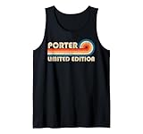 Photo Gallery porter first name funny retro vintage birthday canotta Photo Gallery porter first name funny retro vintage birthday canotta