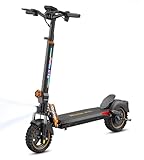 Ruitoo RT6 Monopattino Elettrico per Adulti, Motore Potente, Batteria 48V 15.6Ah, Autonomia Massima 50KM, Pneumatici All Terrain 10 Pollici, 3 Modalità di Velocità