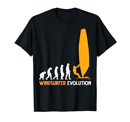 Evoluzione umana Windsurfer idea regalo per tutti coloro che amano il windsurf