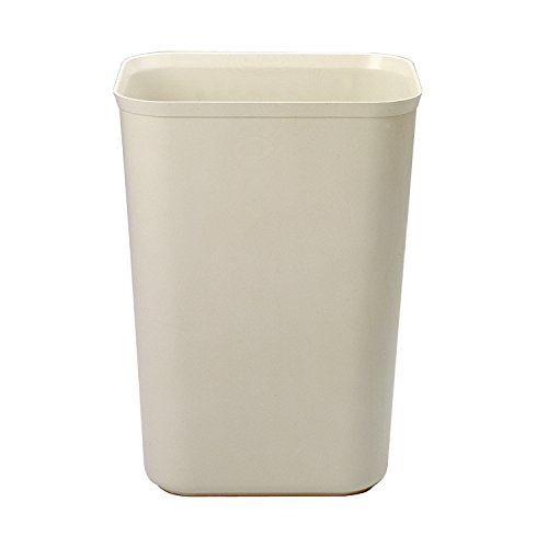 Image of Rubbermaid Commercial Products Fire Resistant Wastebasket 40 Qt /10 Gal Beige, for Hospitals /Schools /Hotels /Offices