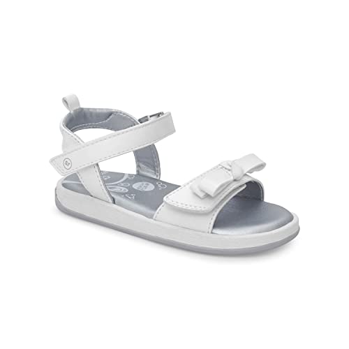 Stride Rite 360 Delilah para niñas, Blanco, 23.5 EU