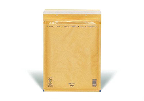 aroFOL luchtkussentas Gr.8 goldge 100st binnenmaat 265 x 360 mm