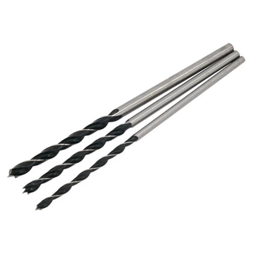 Neilsen CT2475 3pc Wood Drill Set 6mm 8mm 10mm x 300mm Wood Drilling Drill Bit Set