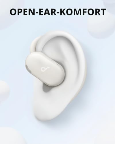 Soundcore V20i von Anker Open-Ear Kopfhörer, verstellbare Ohrhaken, Fester Halt, starker Bass, rauschfreie Telefonate, IP55, 36h Spielzeit… – Ansicht 2