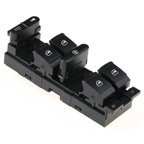 Bouton lève-vitre électrique pour Seat Leon Hayon Toledo Berline 1999-2006 9 broches 1J4959857B