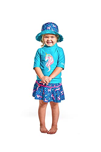 UV SKINZ UPF 50+ Girls' 3-Piece Swim Set