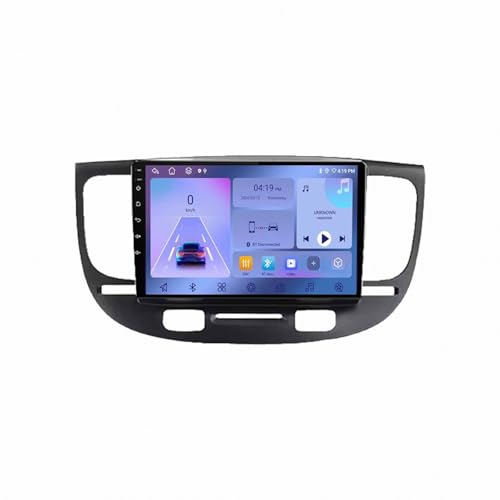 Radio de coche 2 DIN para Kia Rio 2 2005 con CarPlay inalámbrico y 4GB+64GB de memoria.