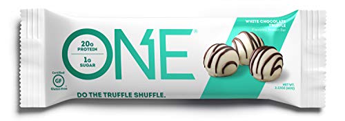 ONE Protein Bars, White Chocolate Truffle, Gluten Free Protein Bars with 20g Protein