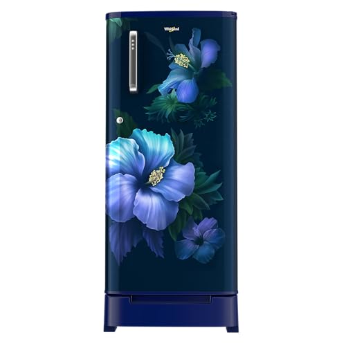 Whirlpool 184 L 5 Star Direct-Cool Single Door Refrigerator with Intellisense Inverter Compressor (205 WDE ROY 5S Inv SAPPHIRE SPRING-Y, Blue, 2026 Model)