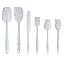 6-Piece Silicone Spatula Set - Heat Resistant Kitchen Utensils With Stainless Core