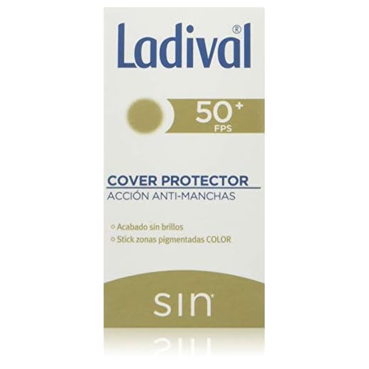 Ladival Stick cover anti-manchas FPS50+ corrige las manchas del sol y de la edad, 4g