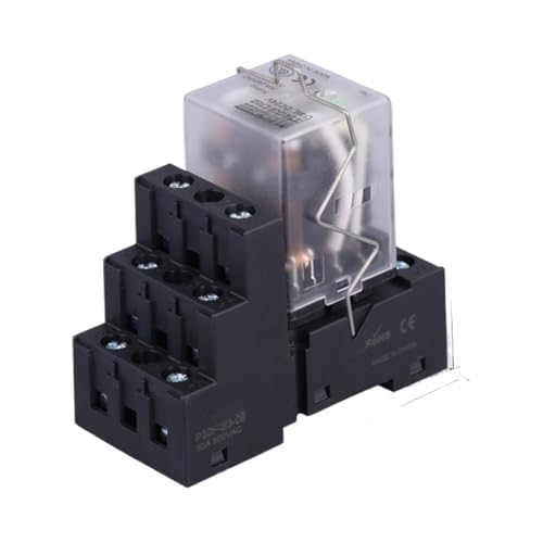 Relais 12V 30A 2NO2NC à 8 broches pour commutation haute puissance