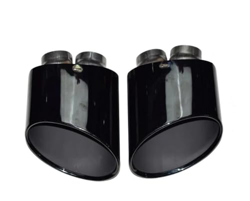 Embouts d'échappement inox Black B ultra résistants pour séries A3 A4 A5 A6 A7