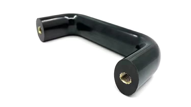 Image of BetterSub Black Handle Pull Oval Handle lnternal Thread U-Shaped Handle Black Bakelite Handle for Heat Press Machine