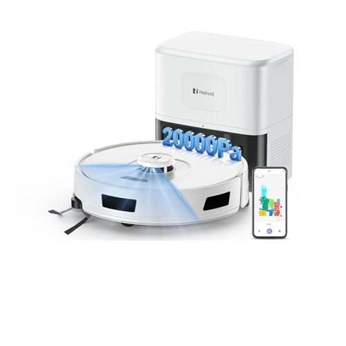 Redroad Robot Vacuum Cleaner 20,000 Pa Robot Vacuum and