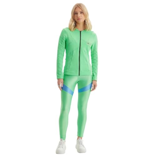 Legging Com Recorte Cintura Alta Lança Perfume - Verde