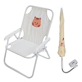 Paramètres : cette chaise de plage pour enfants est livrée avec parasol résistant au , la taille dépliée de la chaise est d'environ 38 x 35 x 53 cm / 14,96 x 13,78 x 20,87 pouces, la taille dépliée du parapluie est d'environ 72 x 52 cm / 28,35 x 20,47 pouces (à l'exclusion de la partie à boucle réglable) et la chaise porteuse la capacité est d'environ 60 kg.
