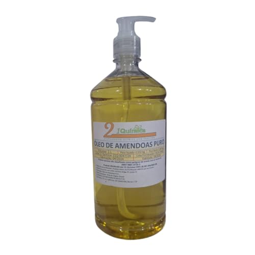 Óleo de Amêndoas – 1 Litro – Para Massagem Pele e Cabelos