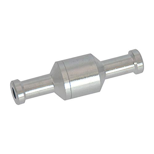 Válvula de retención unidireccional de combustible de 8 mm para combustible y gas, líquido, aire, aleación de aluminio