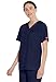 Dickies Men's V-Neck Scrub Top, Navy, XX-Large
