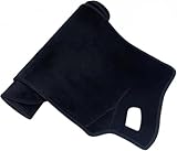 Alfombrilla para Tablero de Coche – Cubierta antiparpadeo con protección UV, Almohadilla Antideslizante para C-HR 2016-2023 Flannel All Black Left