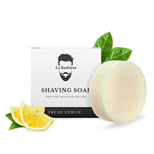 La Barbiera Solid Shaving Soap, 60g Refill
