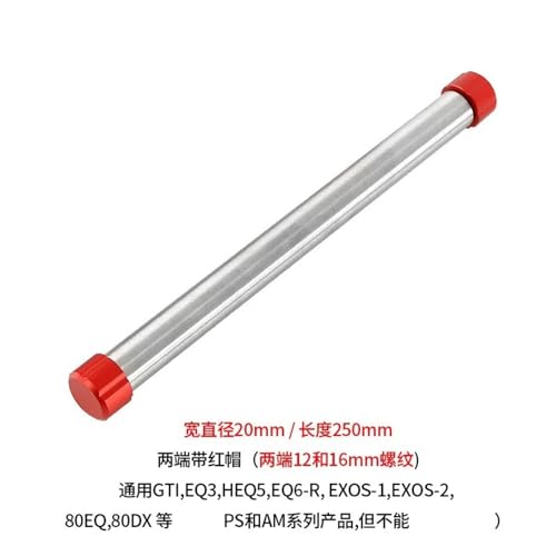 Eje de contrapeso de acero inoxidable para telescopios reflectores de 250mm 2