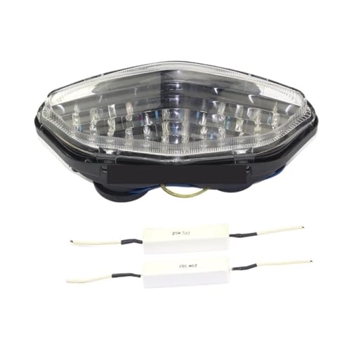 Feu arrière LED de moto avec clignotants feux freinage d'arrêt DL 1000 650