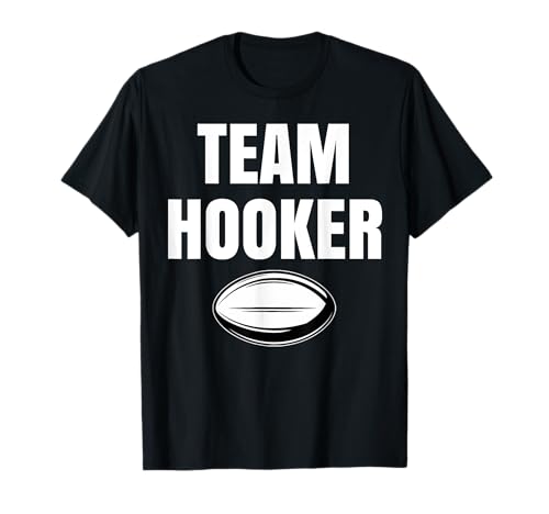 Funny Rugby Shirt Team Hooker Funny Rugby Camiseta