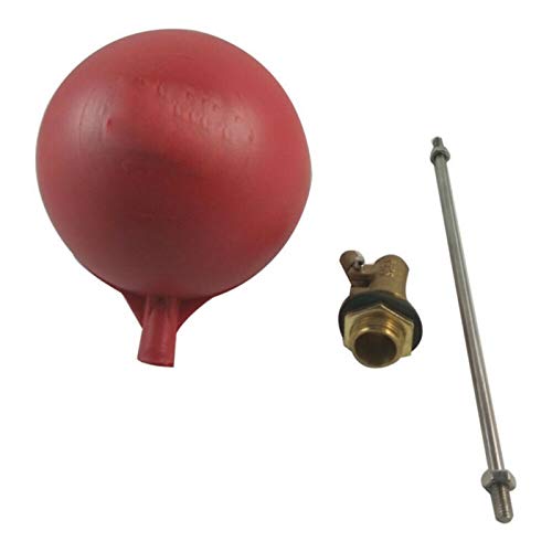 Hwydo 1/2 Messing-Schwimmerventil Plastic Float Tank & Zisterne & Erweiterung Tanks