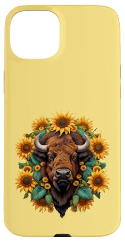 Carcasa para iPhone 15 Plus El estado de girasol de Kansas 3