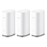 HUAWEI WiFi Mesh 3, Router Wi-Fi 6 Mesh AX3000 per tutta la casa, Copre fino a 200-400 mq Pacchetto da 3, 9 porte GE in totale, Sicurezza HomeSec, 30 Mesi di Garanzia