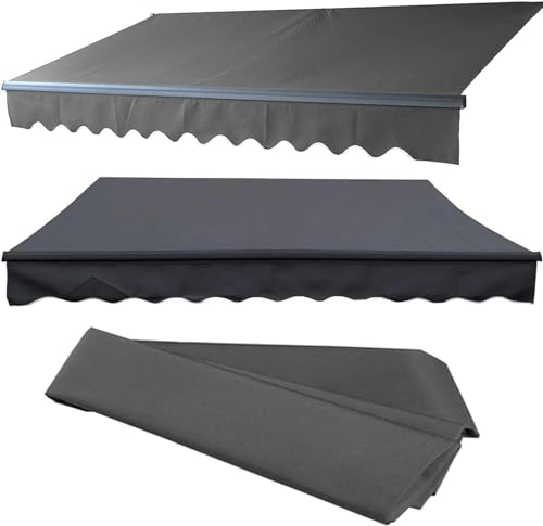 Tissu de remplacement de dessus d'auvent imperméable pour store de café