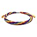 LAMIBEE Rainbow Pride Bracelet - Tibetan String Wrist Wrap for Men & Women, Surfer Rope Style Supporting LGBTQ Community
