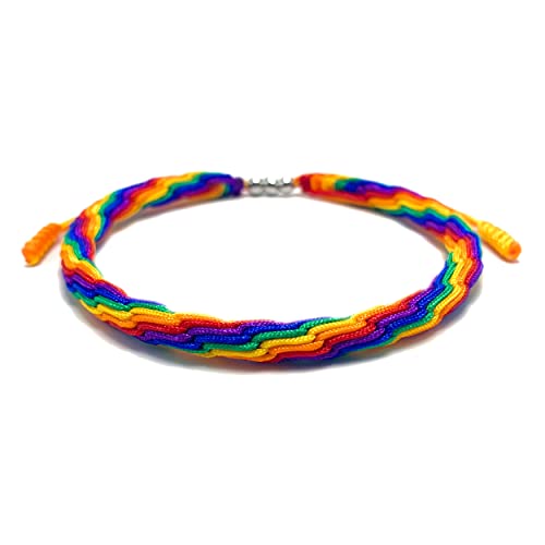 LAMIBEE Pride LGBTQAI+ Pride Love Wins Tibetan Wrist Wrap Bracelets, With LGBTQ Surfer String Rope Bracelet for Him and Her, Women Men, Support LGBTQ Community2