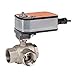 B309B+LF120-S US CCV | 0.5" | 3 Way | 0.8 Cv | w/Spg Rtn | 120V | On/Off | SW