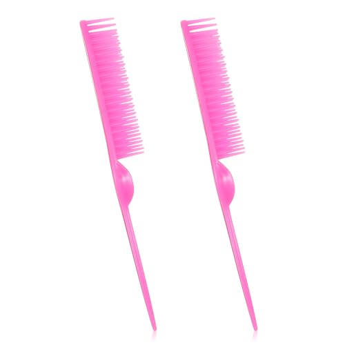 2 Pcs 3 Row Styling Comb for Natural Detangling
