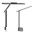 Honeywell LED Desk Lamp with Clamp - HJ1 Sunturalux™ Eye-Caring Clip on Desk Lamp for Office Home, Dimmable Touch Desk Light Flexible Dual-Section Architect Clamp Lamp for Study Workbench